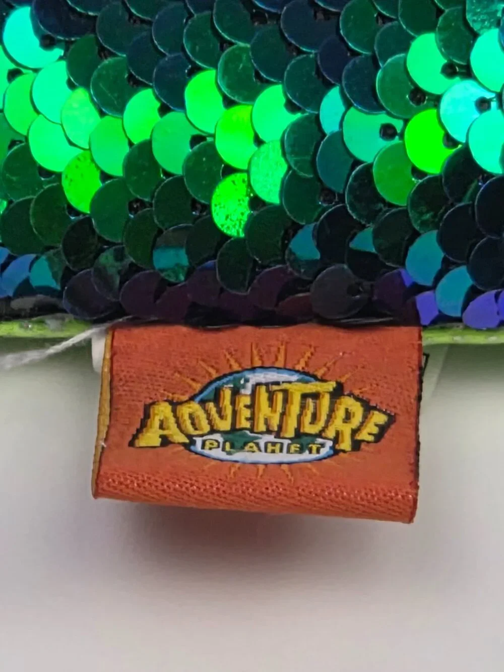 Adventure Planet Sequinimals Plush - SNAKE (Sequin - Blue/Green & Black) 26